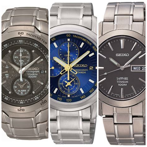 Titanium watches 